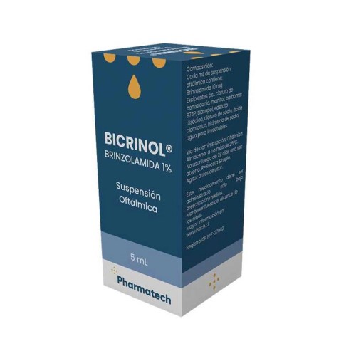 Bicrinol 1% Suspensión Oftálmica 5 ml    VENC 06/2026   STOCK 1